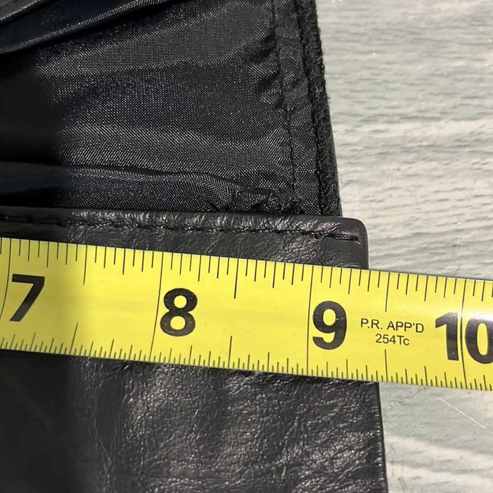 Eureca Vintage Black Leather Skirt High Waist Midi Pencil Skirt Size S/M - Picture 14 of 14